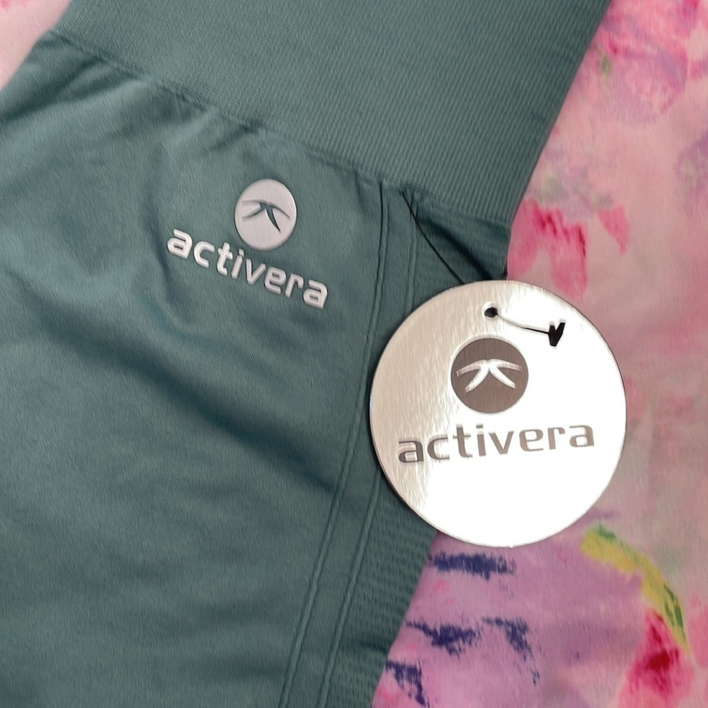 Brand New Activera High Waist Tummy Control Leggings & Padded Sports Bra Set - Picture 5 of 7